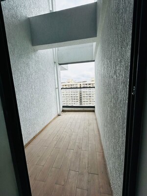 Balcony in 2 BHK Apartment at RR Lunkad 66 Avenue, Pimple Nilakh – for Rent
