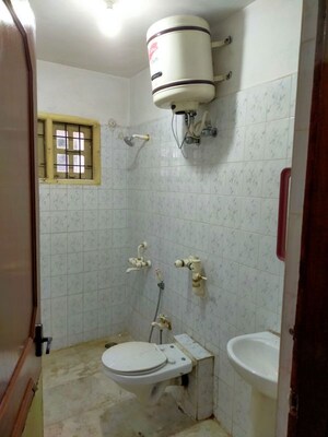 Bathroom in 4 BHK Apartment at Neeladhri Mahal Apartment, Jayamahal – for Sale