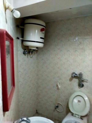 Bathroom in 4 BHK Apartment at Neeladhri Mahal Apartment, Jayamahal – for Sale