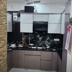 Kitchen in 3 BHK Apartment at Raheja The Leela Sky Villas, Patel Nagar – for Rent