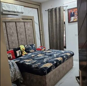 Bedroom in 3 BHK Apartment at Raheja The Leela Sky Villas, Patel Nagar – for Rent