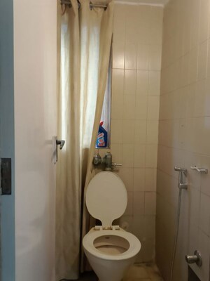 Bathroom in 1 BHK Apartment at Lok Milan, Chandivali – for Rent
