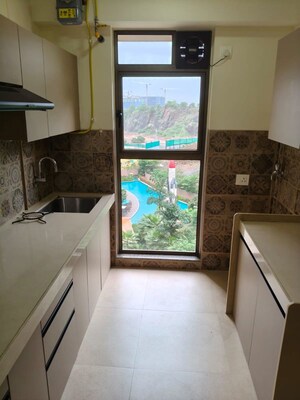 Kitchen in 1 BHK Apartment at Kanakia Silicon Valley, Powai – for Rent