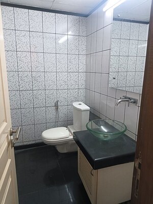 Bathroom in 3 BHK Builder Floor at Sector 45 – for Rent