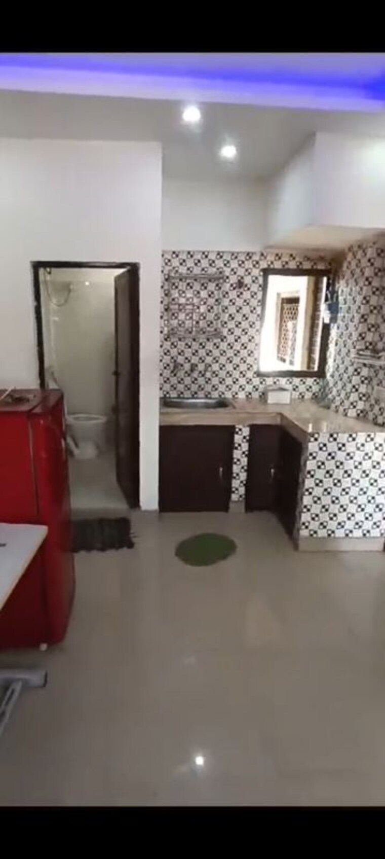 Kitchen, govindpuri 1 Bedroom 450 Sq.Ft. Builder Floor In Govindpuri Delhi 10570354