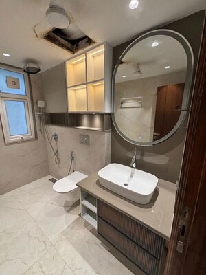 Bathroom in 4 BHK Apartment at Jaypee Imperial Court, Sector 128 – for Rent