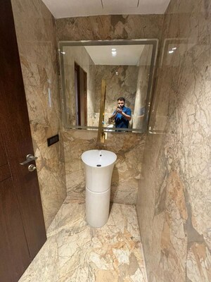 Bathroom in 4 BHK Apartment at Jaypee Imperial Court, Sector 128 – for Rent