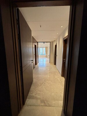 Building Lobby in 4 BHK Apartment at Jaypee Imperial Court, Sector 128 – for Rent
