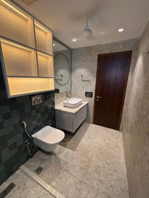 Bathroom in 4 BHK Apartment at Jaypee Imperial Court, Sector 128 – for Rent