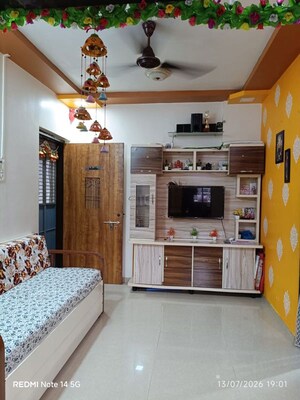 Living Room in 1 BHK Apartment at Nalasopara West – for Sale