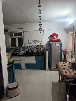 Living Room in 2 BHK Apartment at Dhanashree Aashiyana, Undri – for Rent