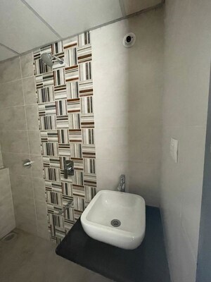 Bathroom in 4 BHK Apartment at Paranjape Broadway, Wakad – for Rent