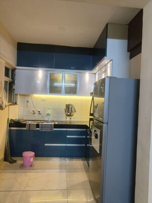 Kitchen in 2 BHK Apartment at Manav Silver Skyscapes, Wakad – for Rent