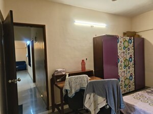 Living Room in 2 BHK Apartment at Manav Silver Skyscapes, Wakad – for Rent