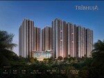 3 BHK + Prayer Room,Servant Room,Study Room,Extra Room,Basement,Store Room 1640 Sq.Ft. Apartment in Zuari Gangothri Tribhuja