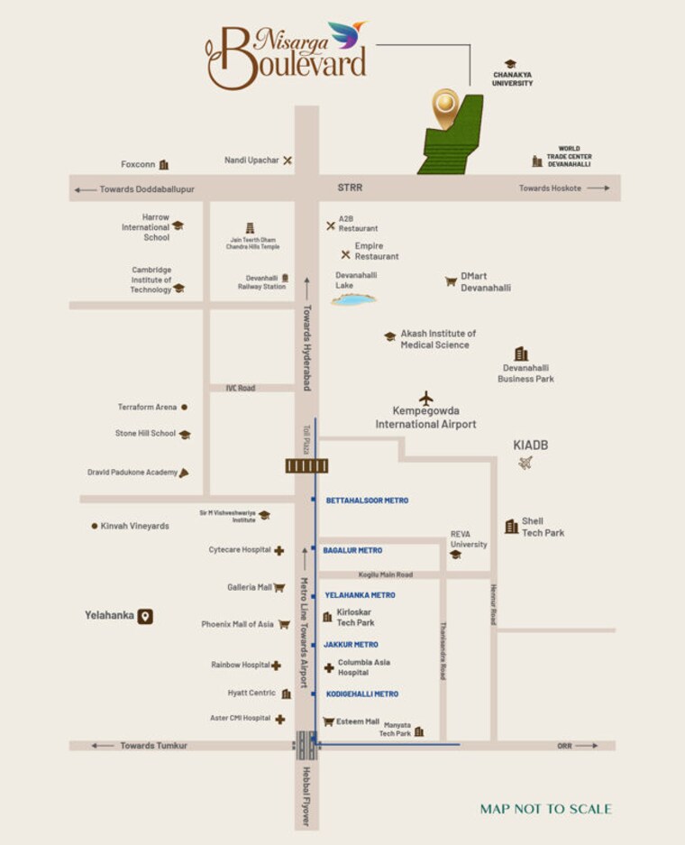 undefined, nisarga layout  2400 Sq.Ft. Plot In Nisarga Layout Bangalore 10555229