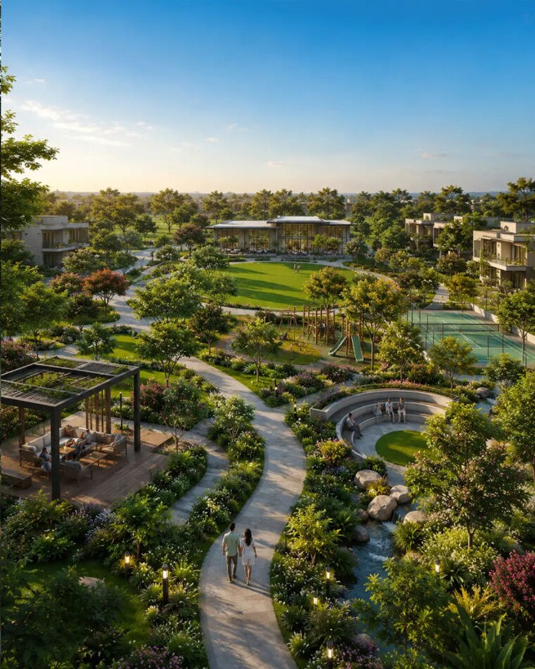 Garden, nisarga layout  2400 Sq.Ft. Plot In Nisarga Layout Bangalore 10555229