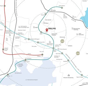 1 BHK Apartment – Map Location View at Marol - for Sale