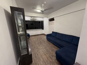 Living Room in 1 BHK Apartment at Bandra West – for Rent