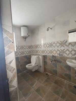 Bathroom in 3 BHK Apartment at Vandana Alpyne, Hsr Layout – for Rent