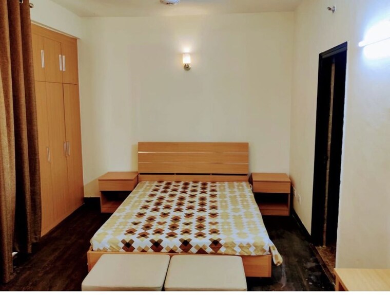 Bedroom, supertech-czar-suites 1 RK 477 Sq.Ft. Apartment In Omicron I Greater Noida Greater Noida 10570459