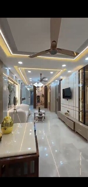 Living Room in 4 BHK Builder Floor at Mohan Garden – for Sale