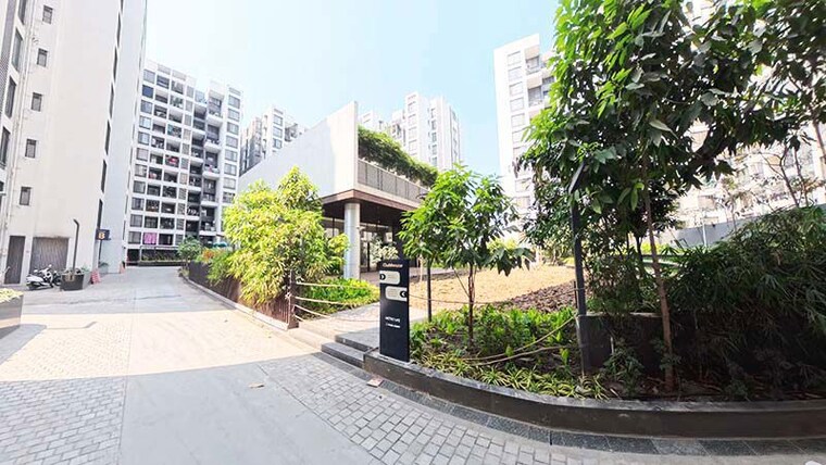 Balcony, rama-metro-life 3 Bedroom 1250 Sq.Ft. Apartment In Tathawade Pune 10570452