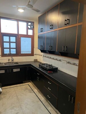 Kitchen in 4 BHK Builder Floor at Dlf Phase I – for Rent