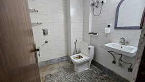 Bathroom in 3 BHK Builder Floor at Saket – for Rent