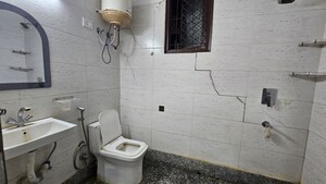 Bathroom in 3 BHK Builder Floor at Saket – for Rent