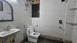 Bathroom in 3 BHK Builder Floor at Saket – for Rent