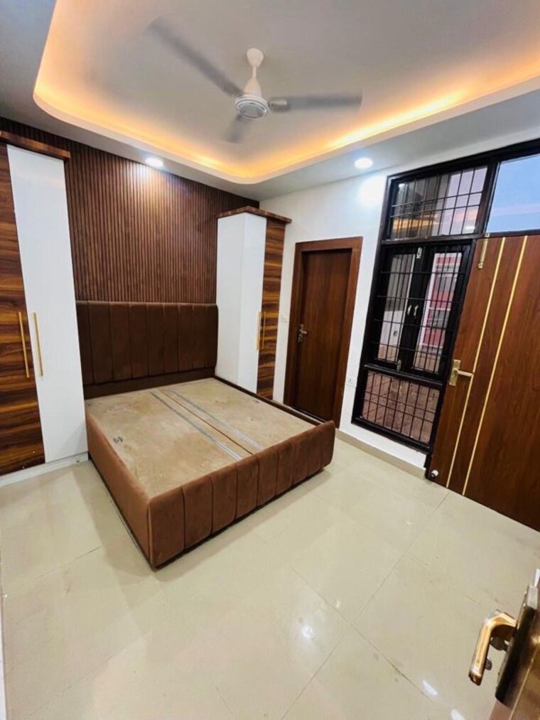 Bedroom, niti khand i 2 Bedroom 950 Sq.Ft. Builder Floor In Niti Khand I Ghaziabad 10569437