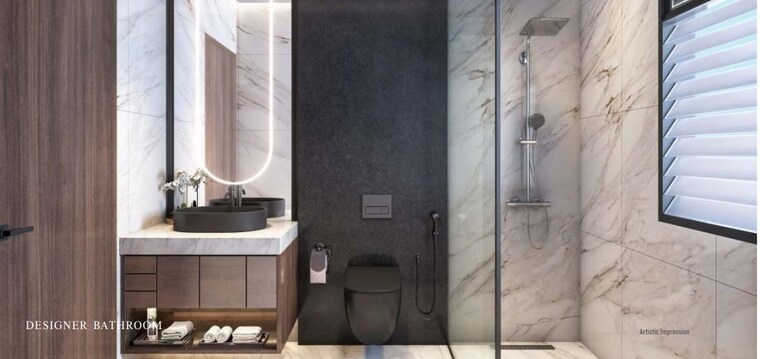 Bathroom, kothrud 3 Bedroom 1052 Sq.Ft. Apartment In Kothrud Pune 10570551