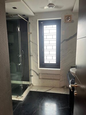 Bathroom in 4 BHK Builder Floor at New Friends Colony – for Sale