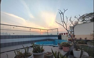 Swimming Pool in 3 BHK Penthouse at Vip Road – for Rent