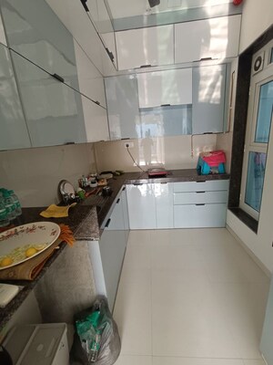 Kitchen in 2 BHK Apartment at L & T Seawoods Residences Phase 1 Part A, Seawoods – for Rent