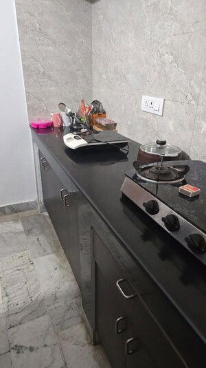 Kitchen in 1 RK Builder Floor at Mansa Devi – for Rent