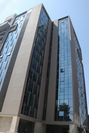Balcony in  Office Space at Shilp Corporate Park, Bodakdev – for Rent