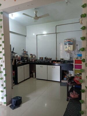 Kitchen in 1 BHK Apartment at Goel Ganga Cypress, Tathawade – for Rent