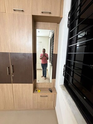 Bathroom in 3 BHK Apartment at Provident Harmony, Thanisandra Main Road – for Rent