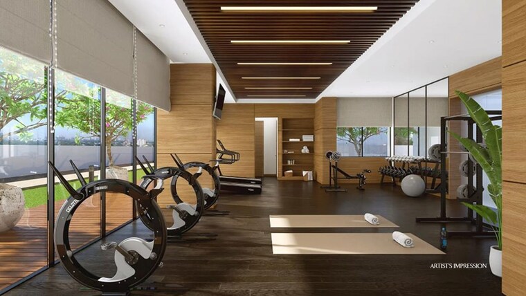 Gym, dynamix-divum 2 Bedroom 946 Sq.Ft. Apartment In Malad East Mumbai 10570638