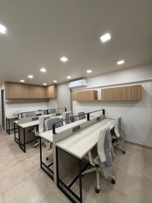 Team Area in  Office Space at Samvaad East Face, Ambli – for Rent