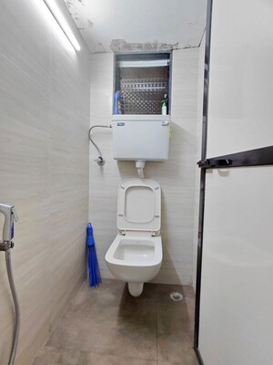 Bathroom in 3 BHK Apartment at Satellite Tower, Goregaon East – for Sale