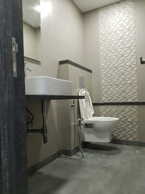 Bathroom in  Office Space at Lodha Supremus Worli, Worli – for Rent
