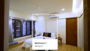 Bedroom in 3 BHK Apartment at Samartha Sidhi, Andheri West – for Sale