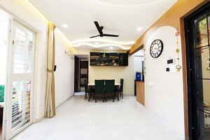 Living Room in 4 BHK Apartment at Tathawade – for Sale