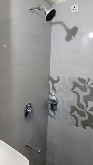 Bathroom in 3 BHK Apartment at VTP HiLife, Wakad – for Rent