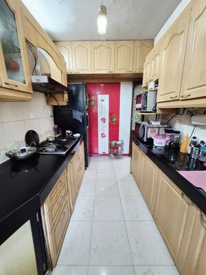 Kitchen in 2 BHK Apartment at Evershine Millennium Paradise, Kandivali East – for Rent