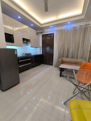 Living Room in 1 BHK Builder Floor at Sector 57 – for Rent