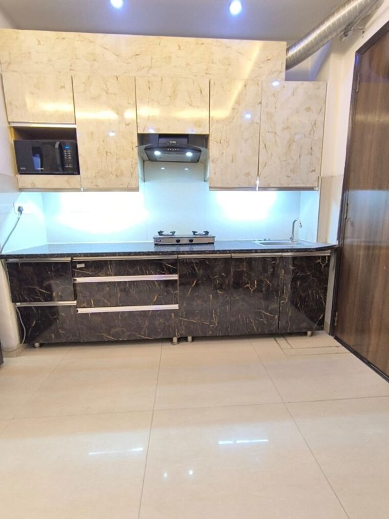 Kitchen, sector 57 1 Bedroom 500 Sq.Ft. Builder Floor In Sector 57 Gurgaon 10570722